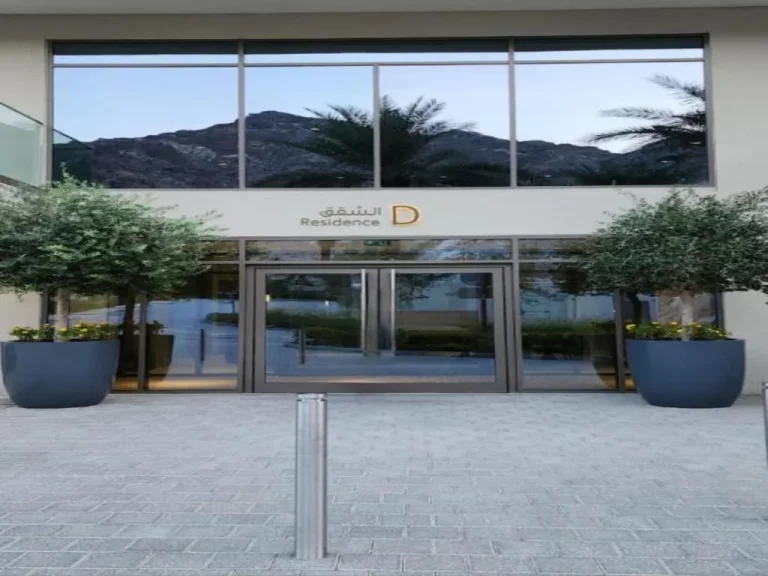 Entrance of Residence D at Ocean View Address Beach Resort Fujairah