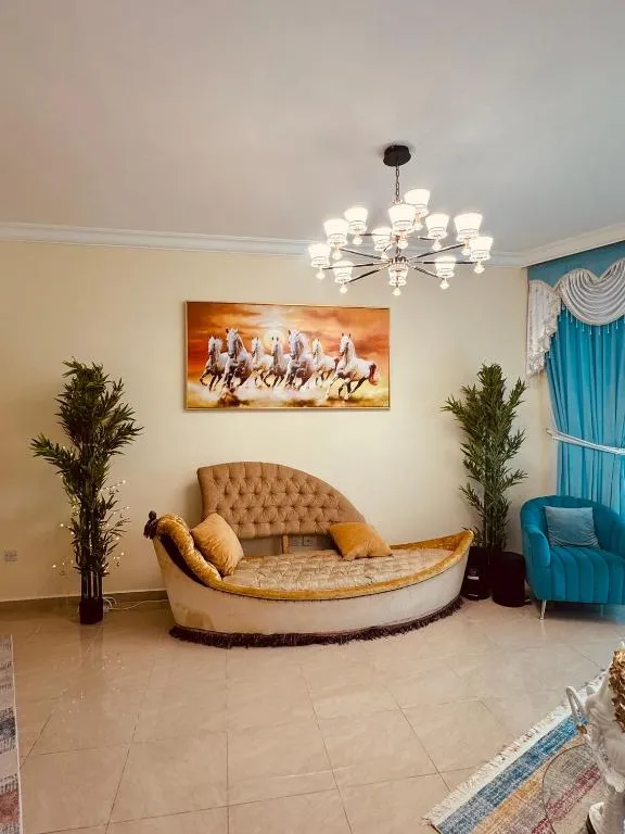 Salon dans les Ocean View Luxurious Homes avec des meubles modernes