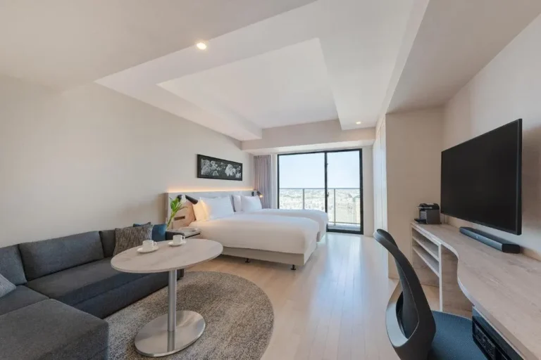 Another guest room at OMO5 Yokohama Bashamichi by Hoshino Resorts