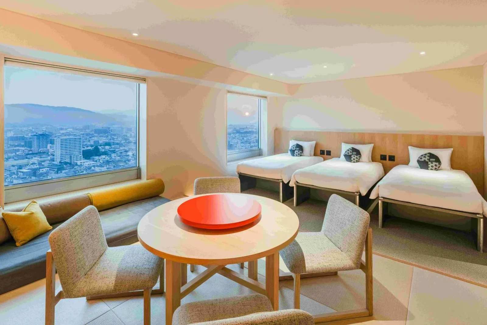 OMO7 Kochi by Hoshino Resorts family room with city views