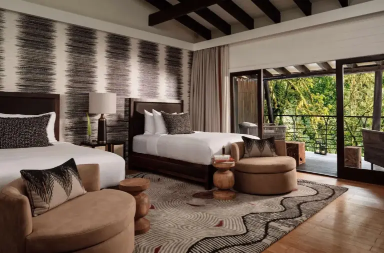 Family room interior at One&Only Nyungwe House