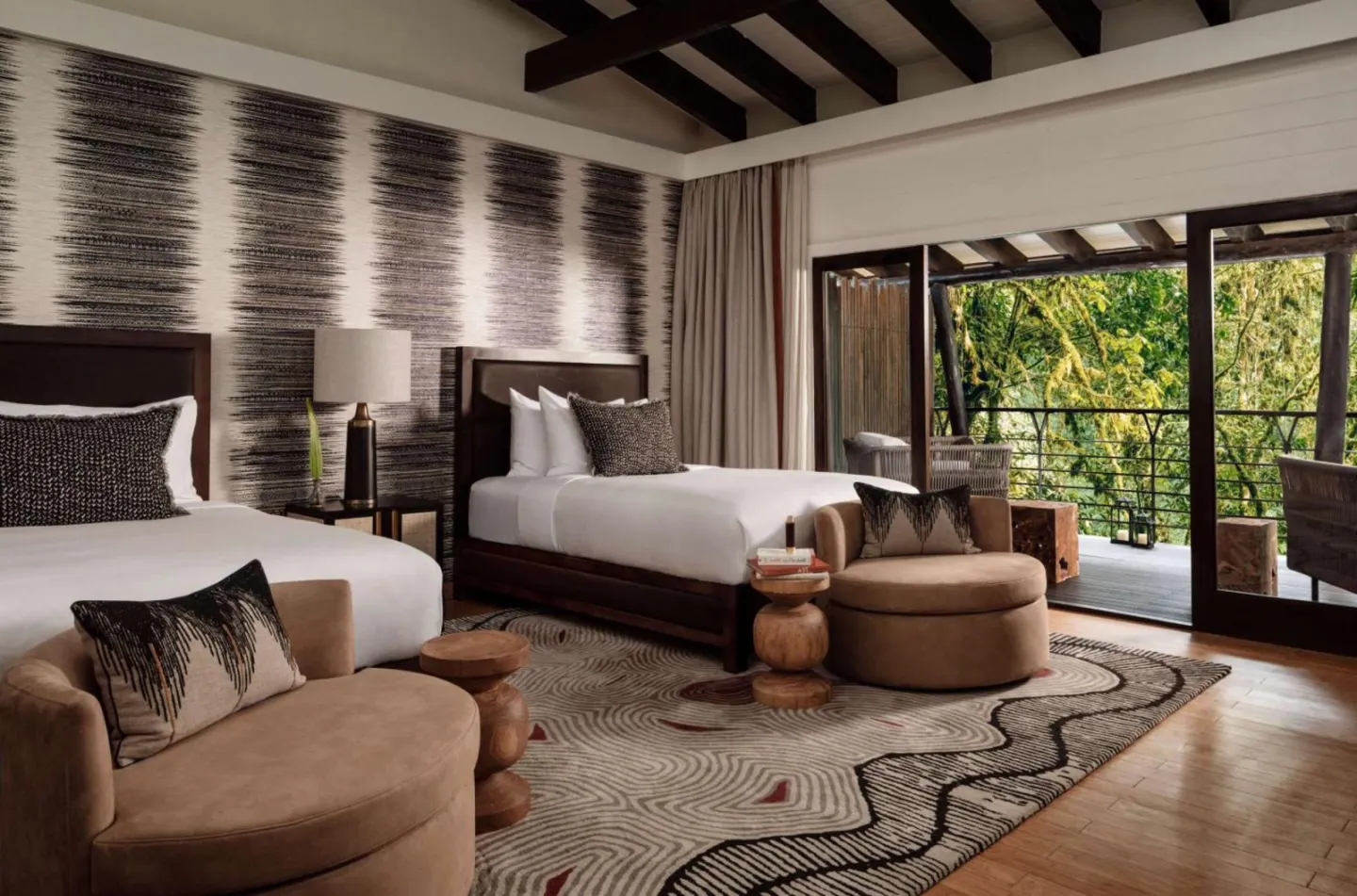 Family room interior at One&Only Nyungwe House