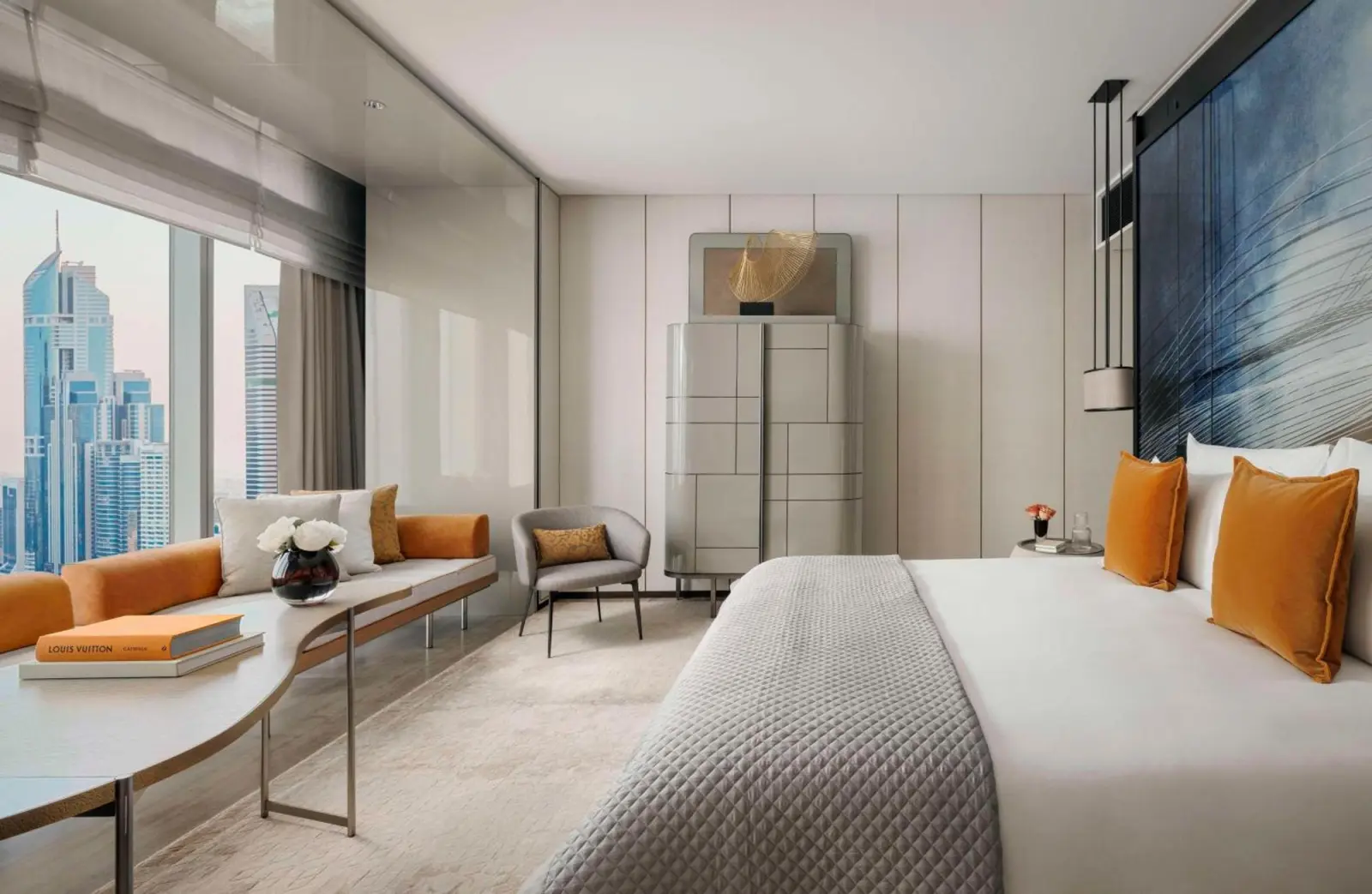 Elegantes Gästezimmer im One&Only One Za'abeel in Dubai