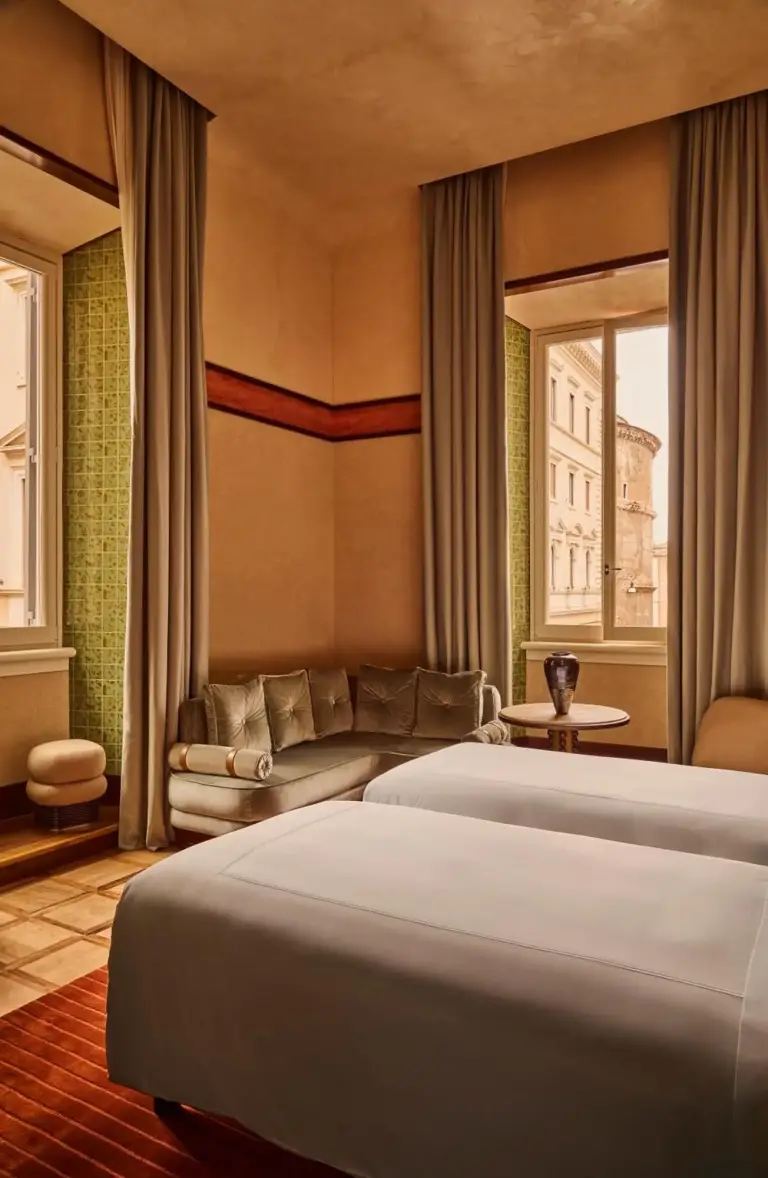 Chambre double à l'Orient Express La Minerva
