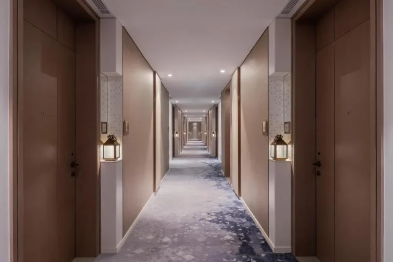Hallway inside Palace Beach Resort Fujairah