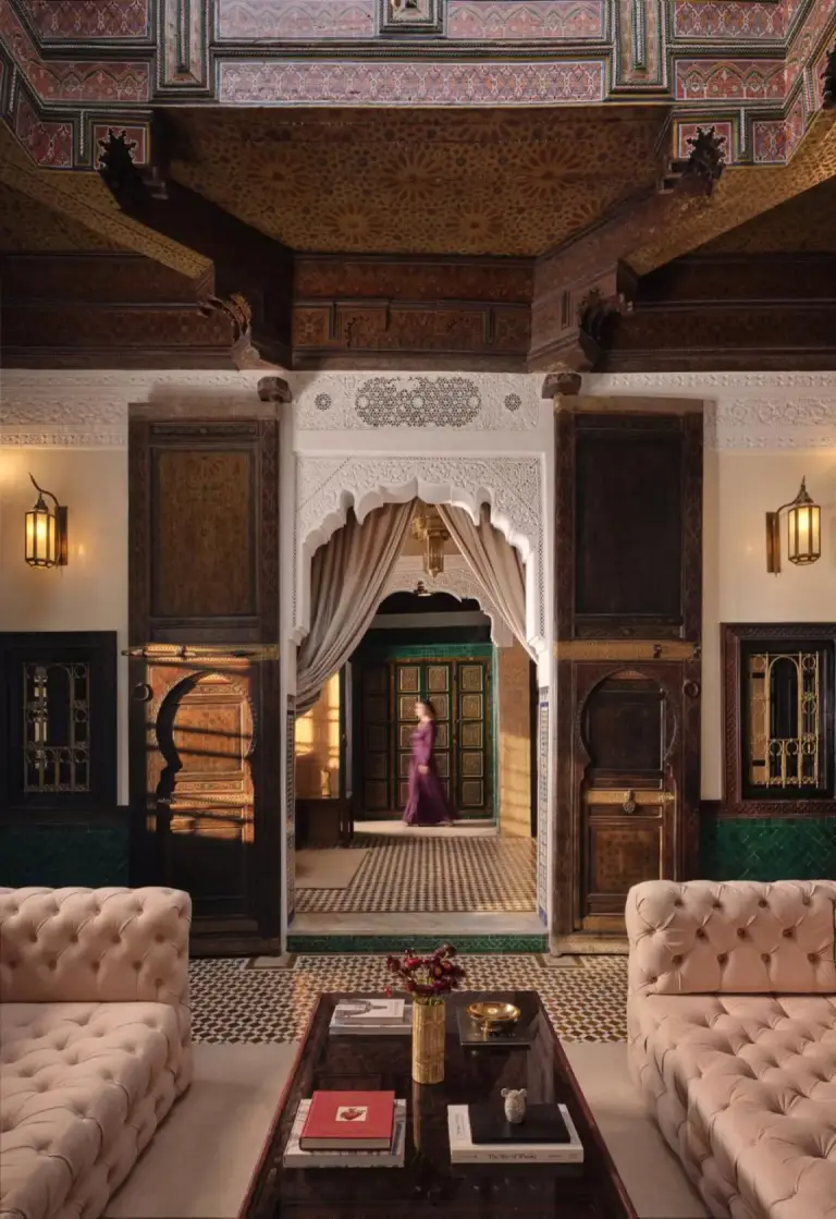 Charming entrance view in Palais De Fès Suites & Spa with a hint of history