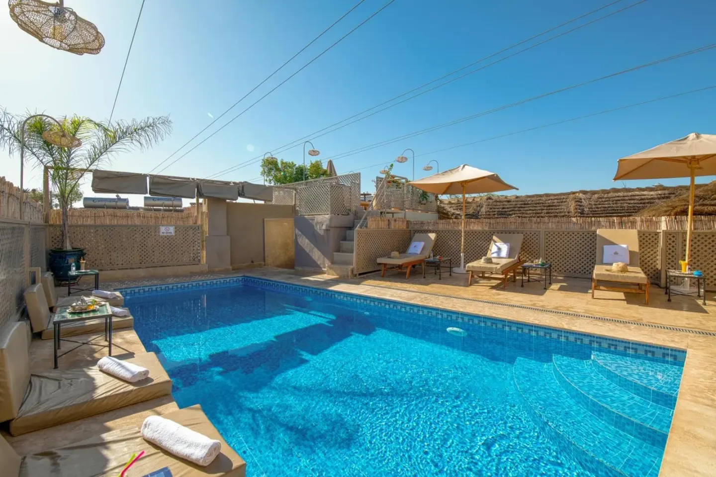 Swimmingpool im Palais Tara & Spa in Marrakesch