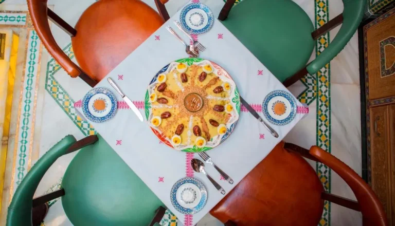 Traditionelles Dessert im Palais Zahia Hotel & Spa in Tanger