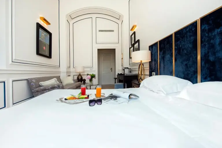 Delicioso servicio a la habitación en Palazzo Dama Hotel & SPA en Roma