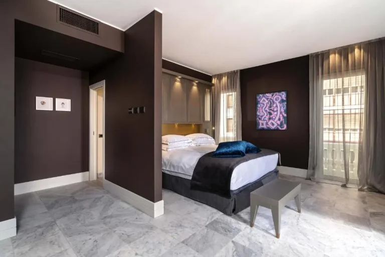 Cozy bedroom at Palazzo Doglio