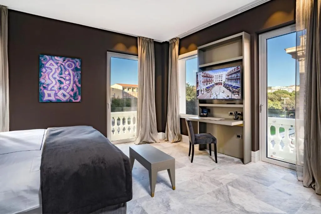 Room with a view at Palazzo Doglio