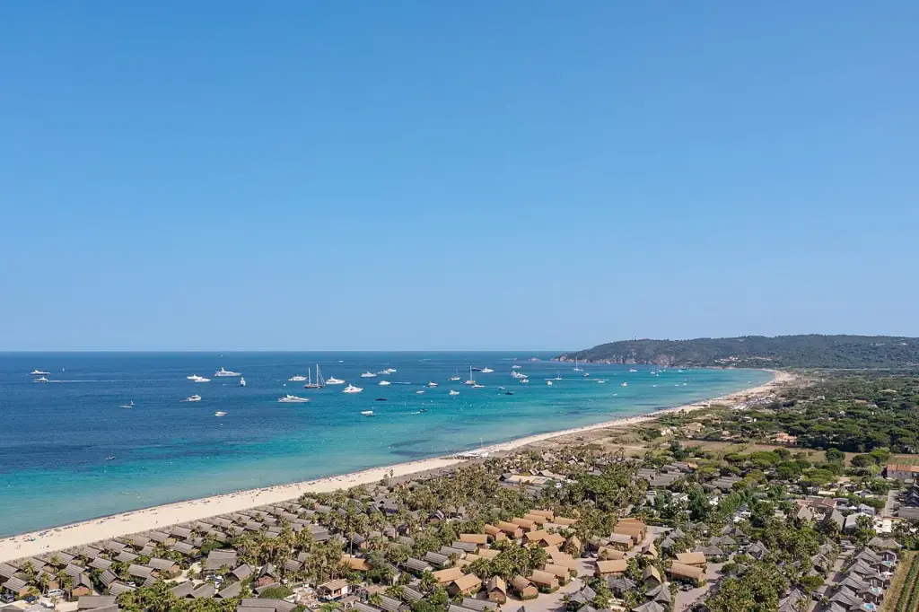 Pampelonne Beach in Saint-Tropez