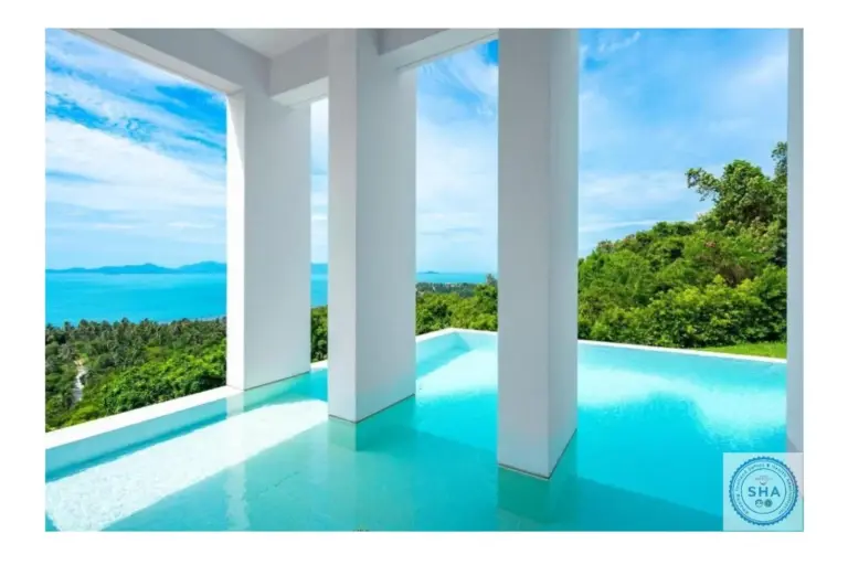 Infinity-Pool im Panorama Samui Residences in Koh Samui