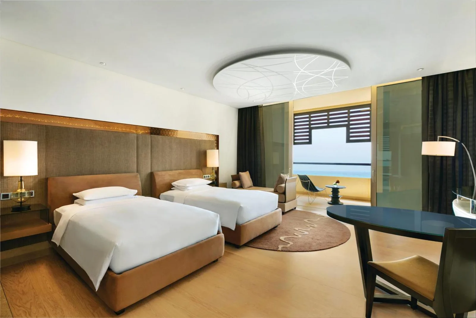 Stilvolles Twin Room im Park Hyatt Abu Dhabi Hotel and Villas