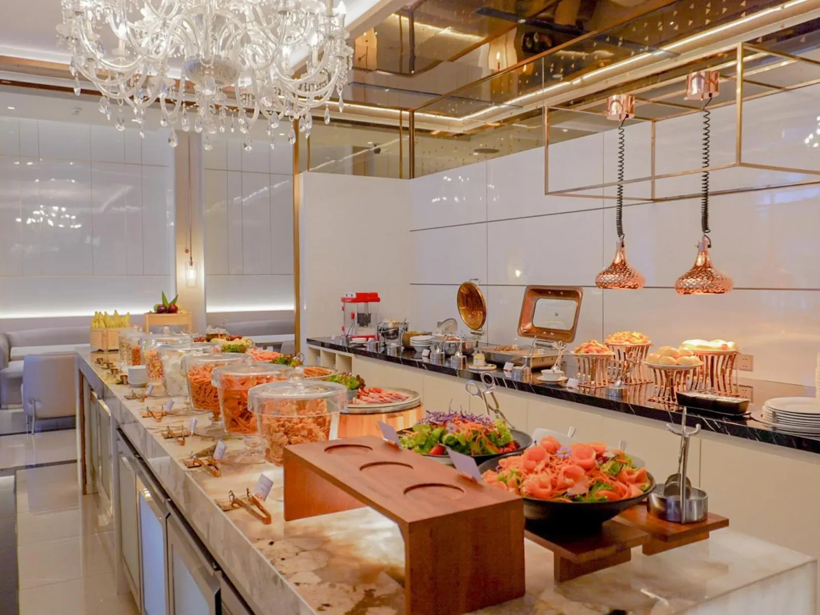 Petit-déjeuner buffet de Pathumwan Princess Hotel