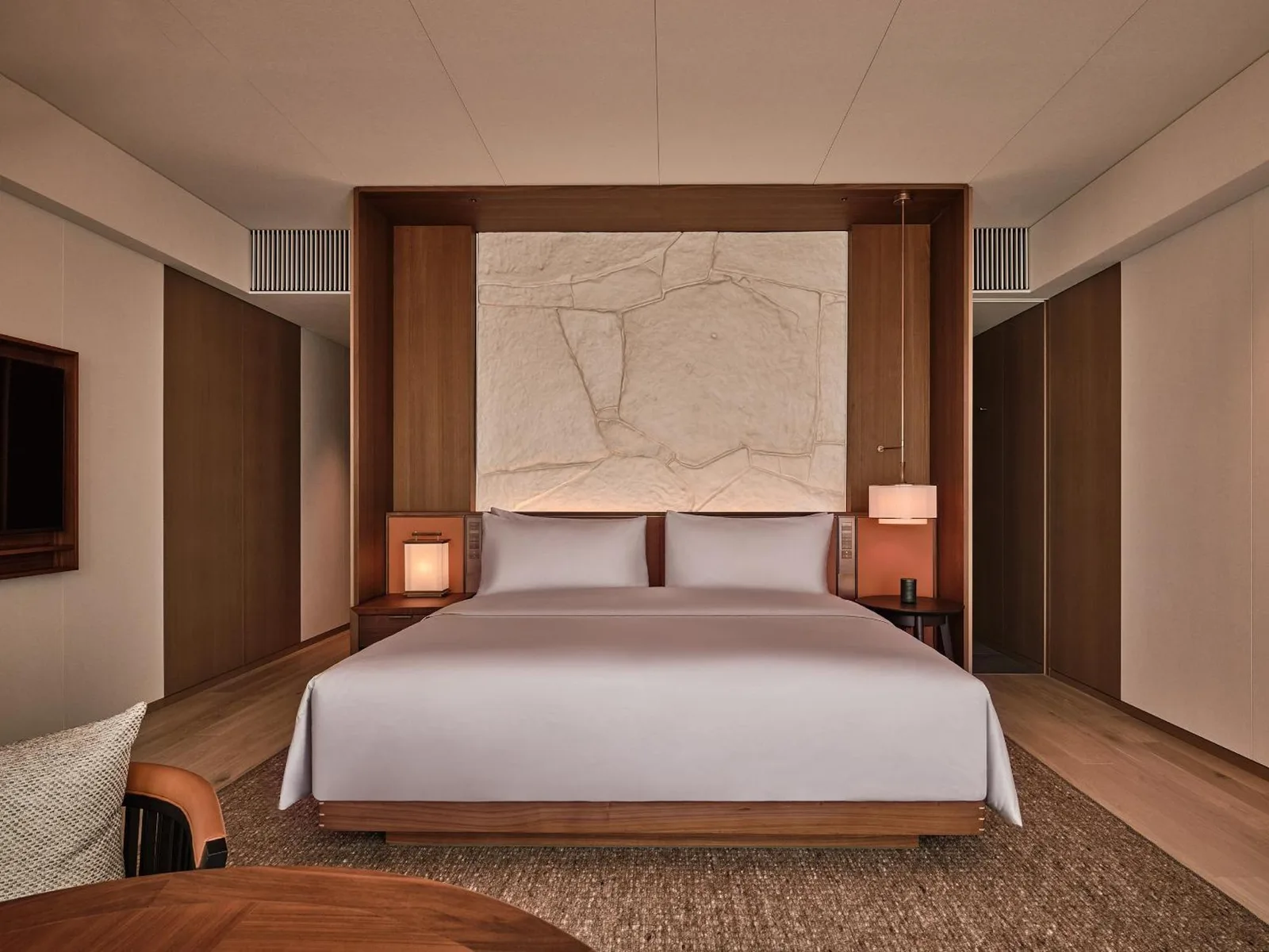 King-Zimmer im Patina Osaka mit modernem Dekor