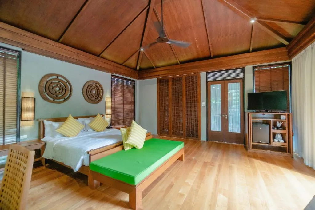 Guest room setup at Pattara Resort & Spa