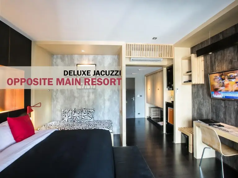 Übersicht über das Deluxe Jacuzzi Zimmer im Pavilion Samui Villas and Resort