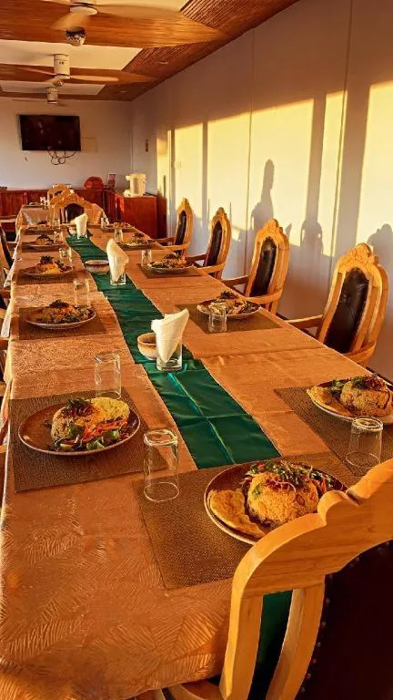 Tischgedeck im Perla Dhangethi