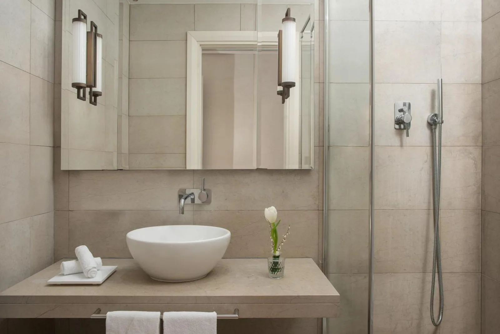 Bathroom at Porta Rossa Hotel Firenze, Colbert Collection in Florence