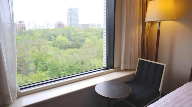 Vue depuis la chambre du Premier Hotel Nakajima Park Sapporo