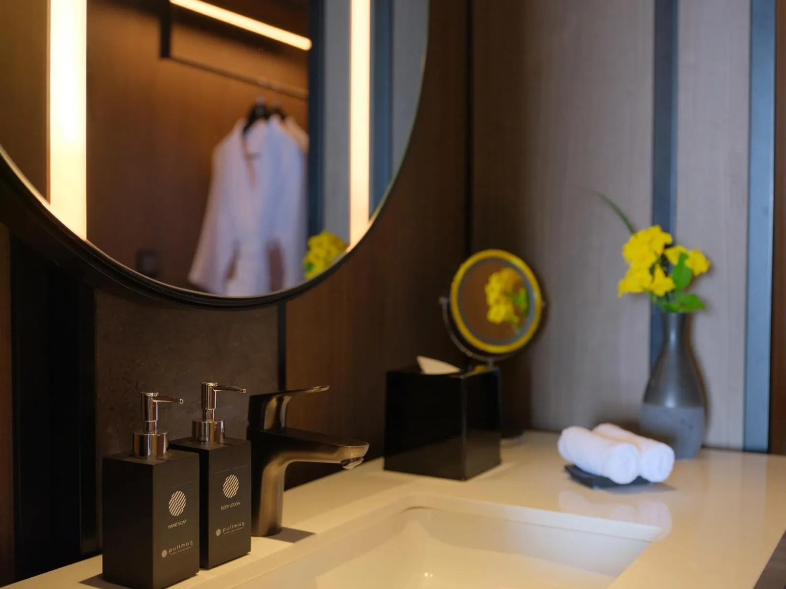 Bathroom amenities at Pullman Bandung Grand Central