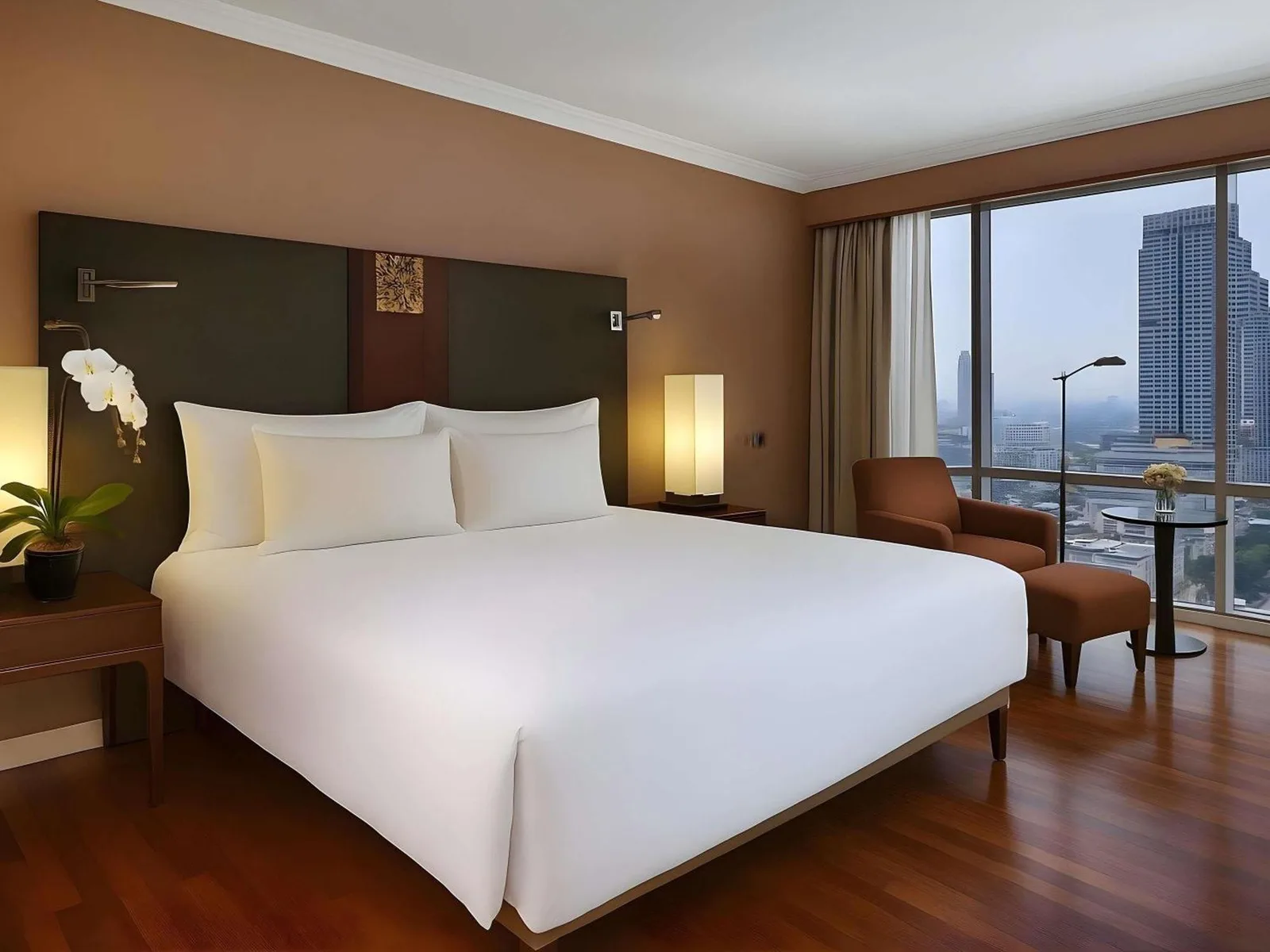 Pullman Bangkok Hotel G acogedora habitación con estilo refinado