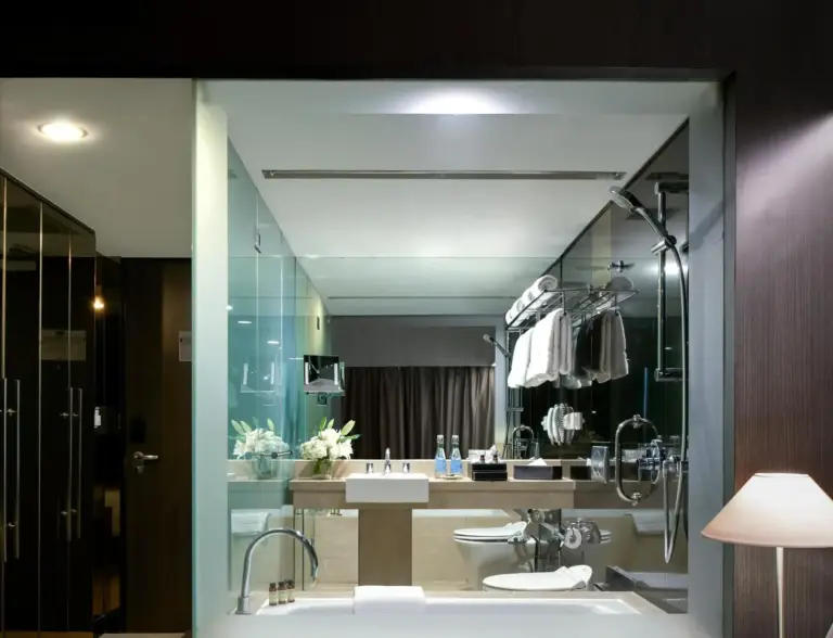 Salle de bain au Pullman Jakarta Indonesia