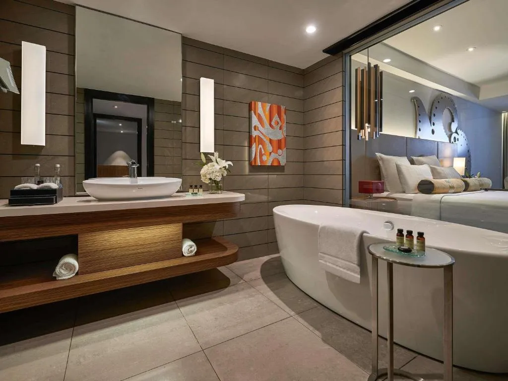 Baño de Lujo en Pullman Jakarta Indonesia