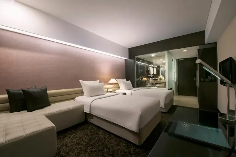 Chambre à deux lits au Pullman Jakarta Indonesia