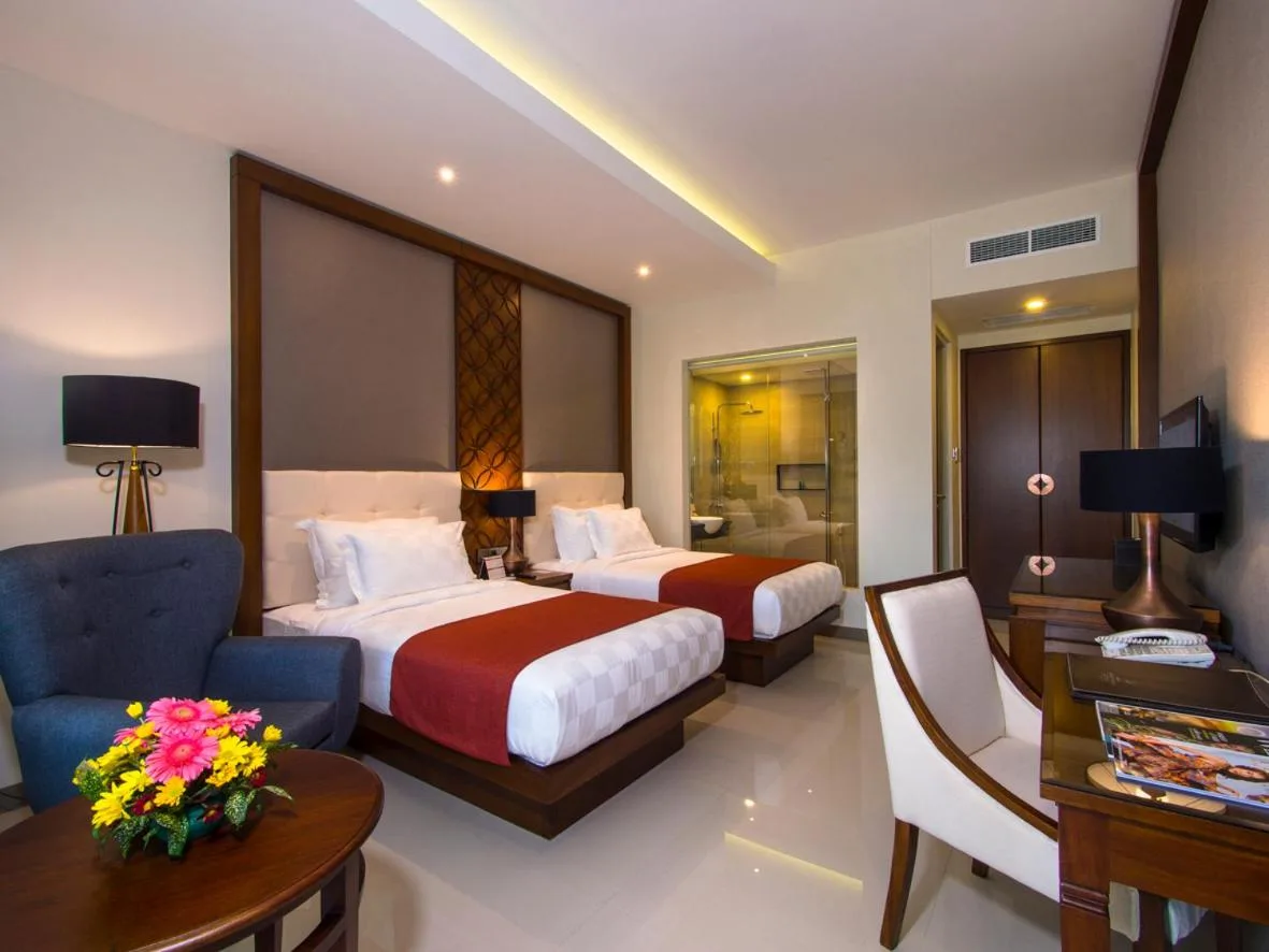 Habitación doble moderna en Puri Asri Hotel & Resort