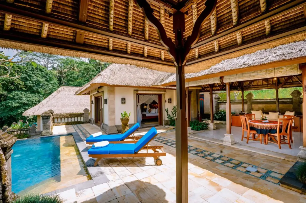 Außenpoolbereich im Puri Wulandari A Boutique Resort & Spa