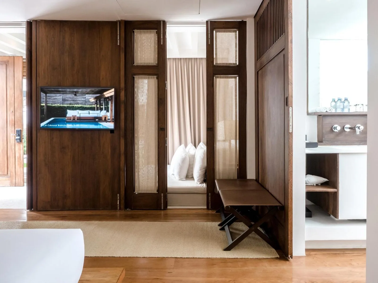 Wohnbereich im Zimmer im Putahracsa Hua Hin