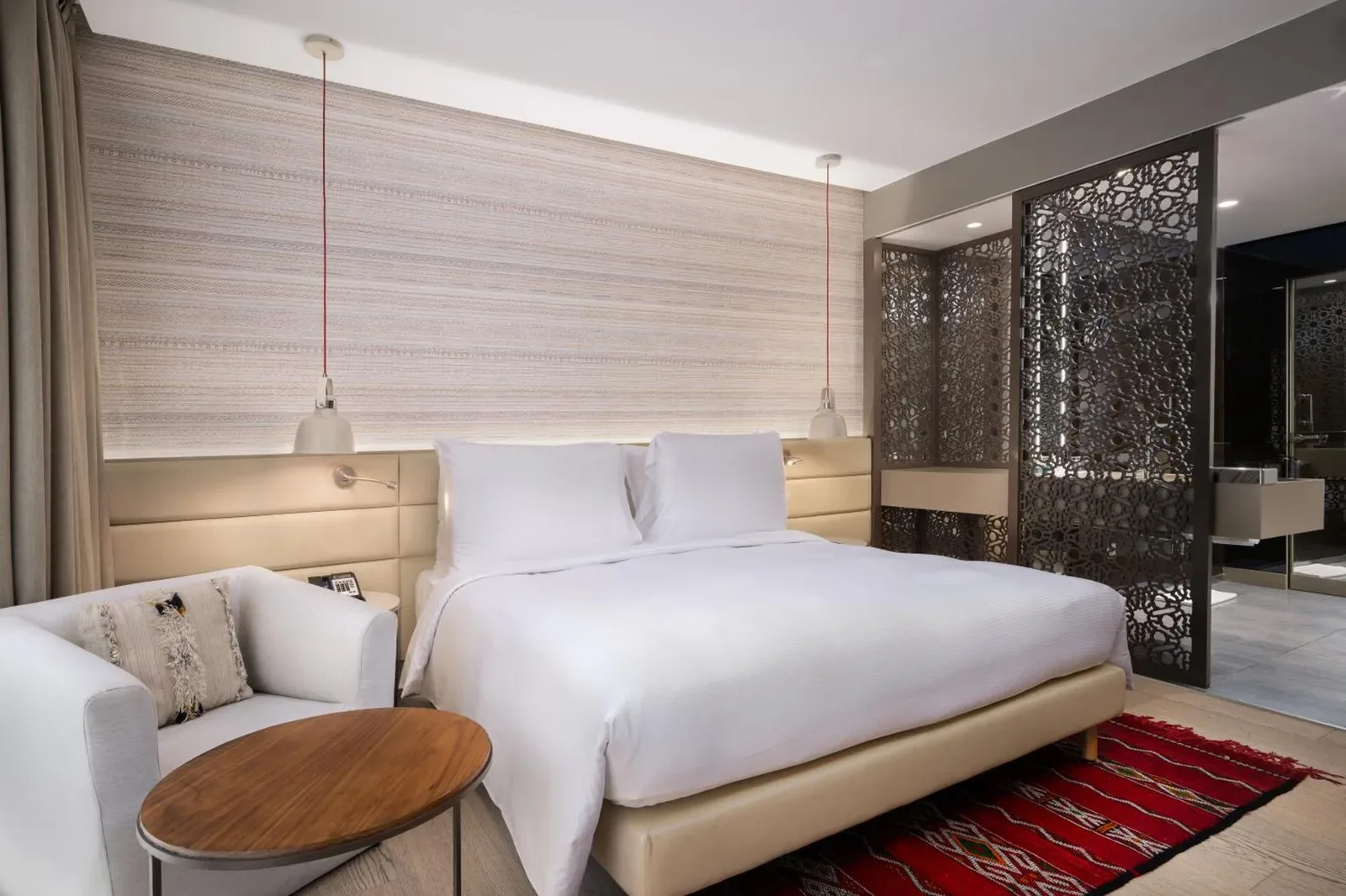 Habitación con cama king en Radisson Blu Marrakech, Carré Eden
