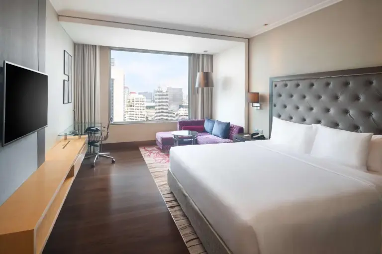 Habitación Deluxe en el Radisson Blu Plaza Bangkok en Bangkok