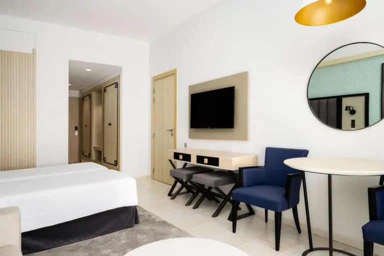 Layout of guest room at Radisson Blu Resort Saidia Beach