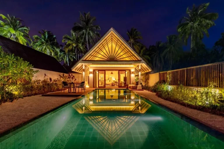 Extérieur d'une villa privée au RAH GILI Maldives