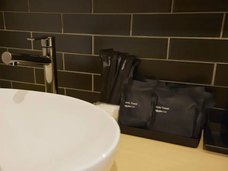 Produits de salle de bains au Rakuten STAY Sapporo Nakajima Park