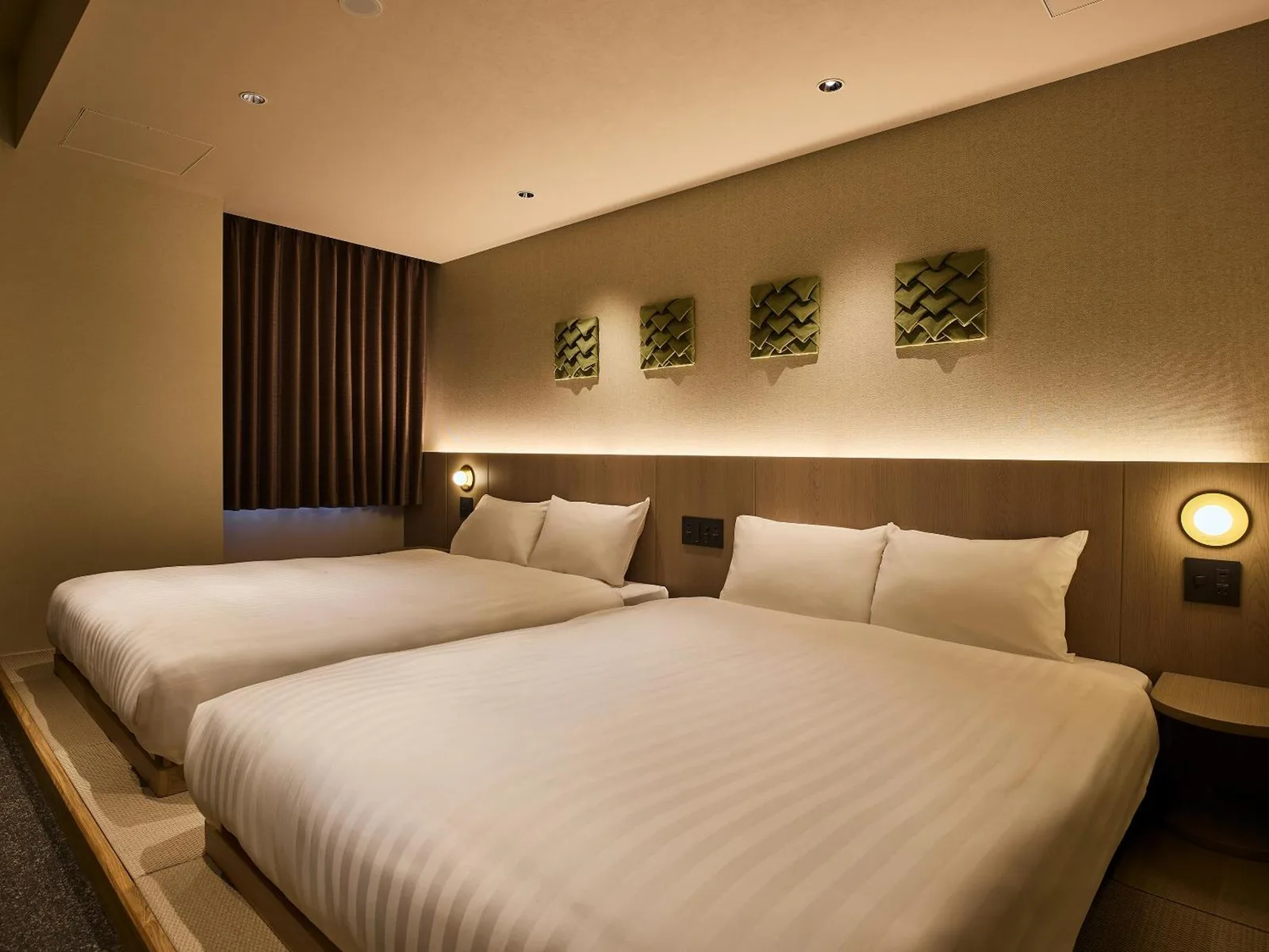 Chambre twin au Rakuten STAY Sapporo Nakajima Park