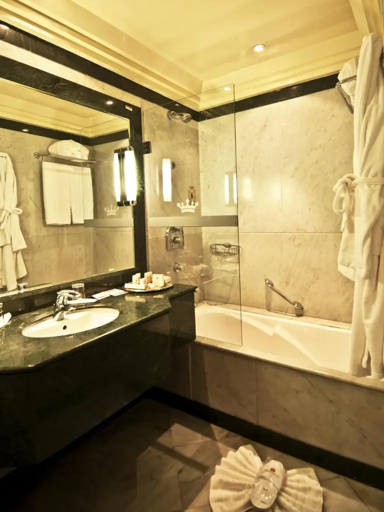 Luxurious bathroom at Ramada By Wyndham Fes