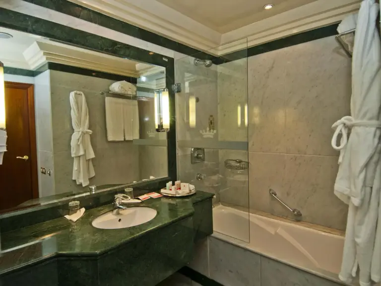 Bathroom with shower at Ramada By Wyndham Fes