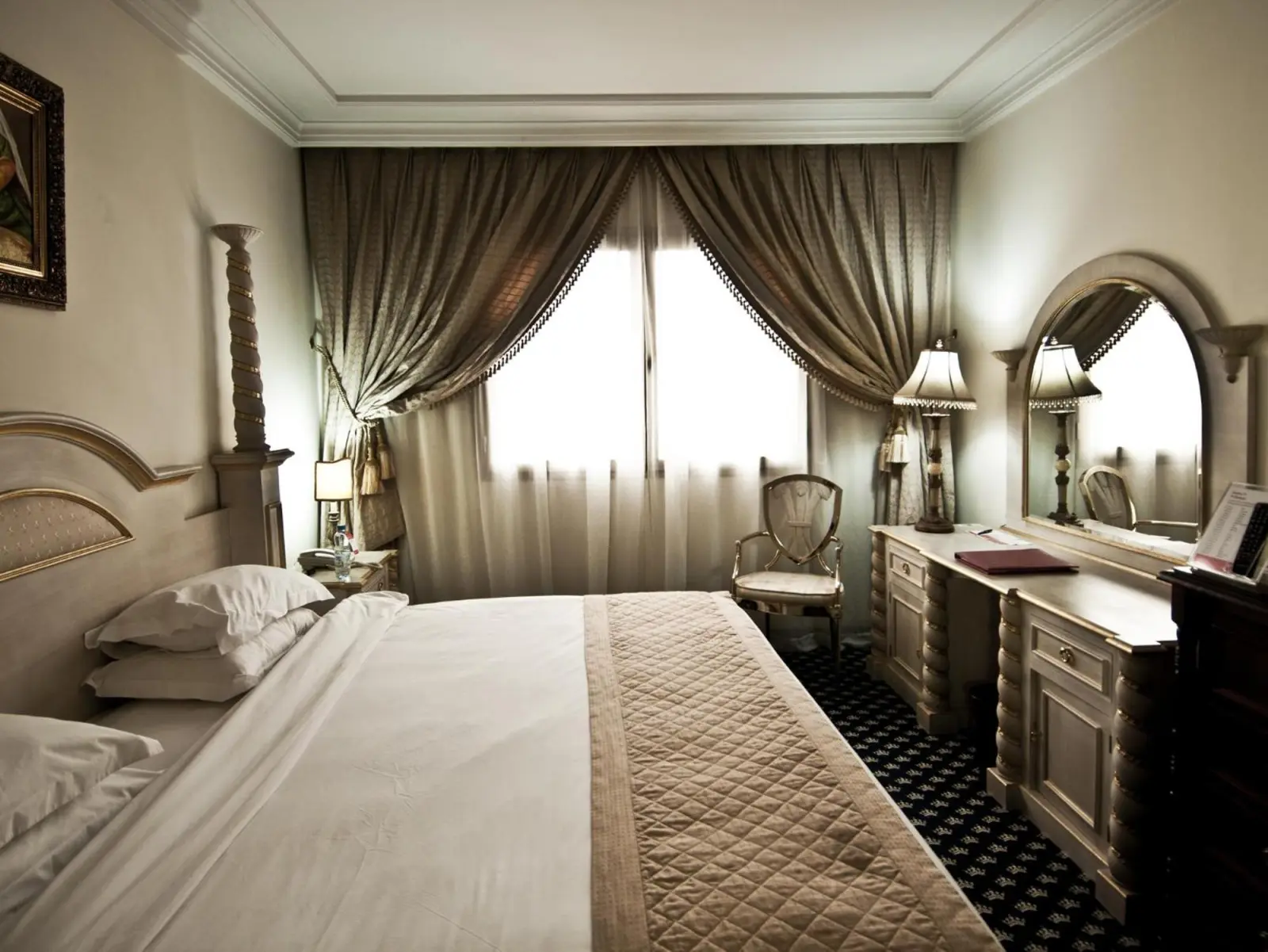 Elegant guest room at Ramada By Wyndham Fes