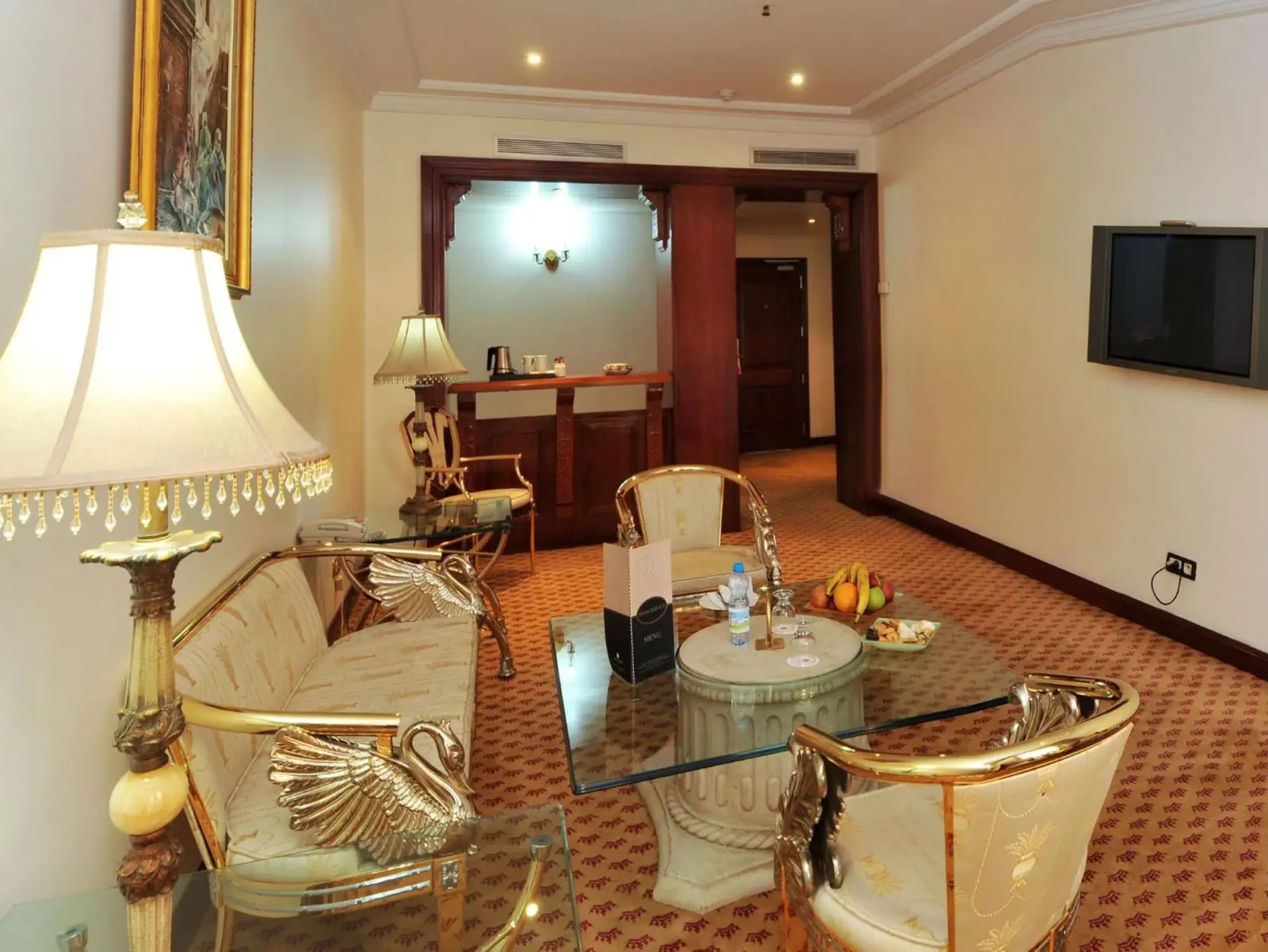 Stylish living area at Ramada By Wyndham Fes
