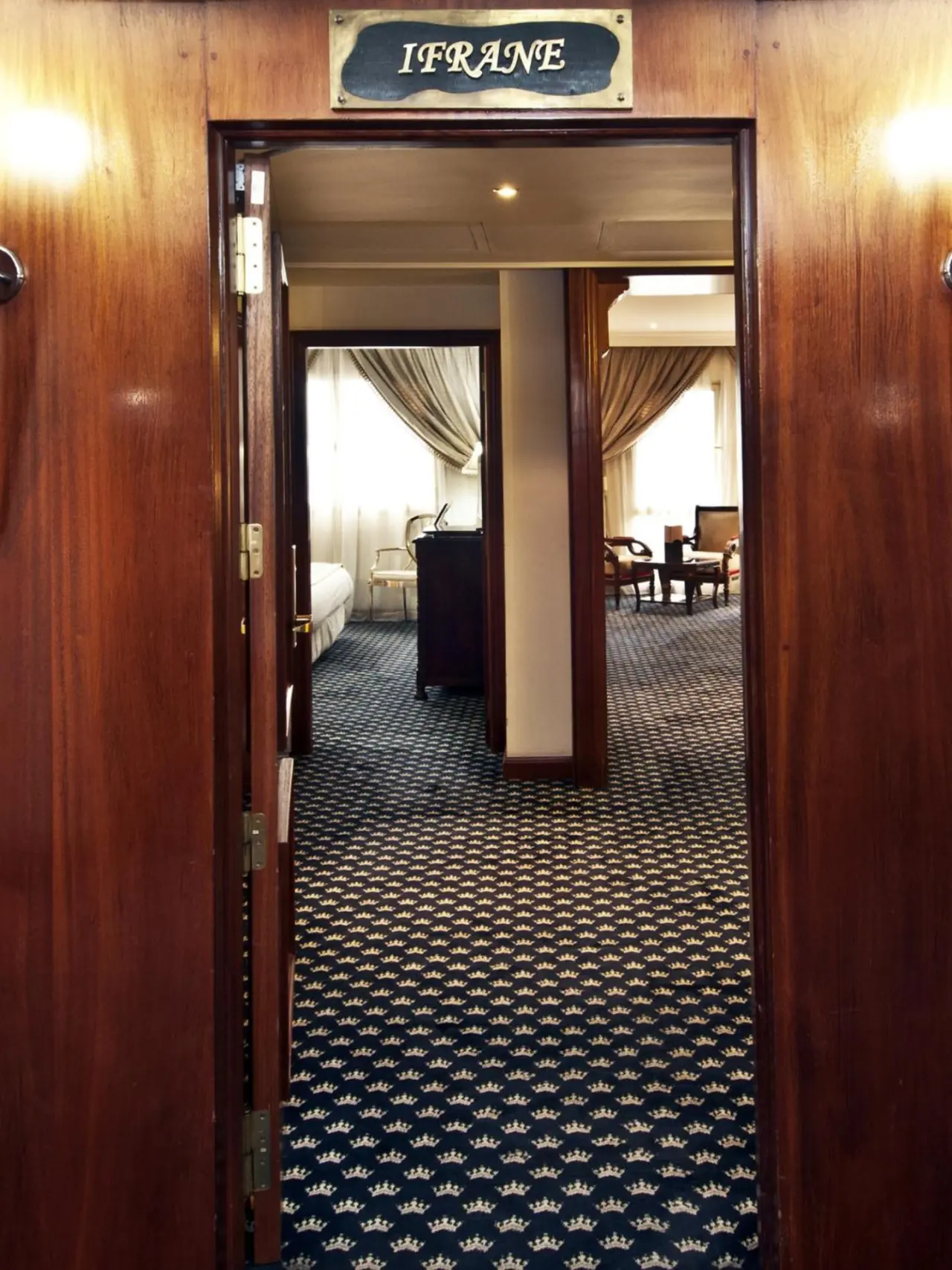 Doorway to Ifrane suite at Ramada By Wyndham Fes