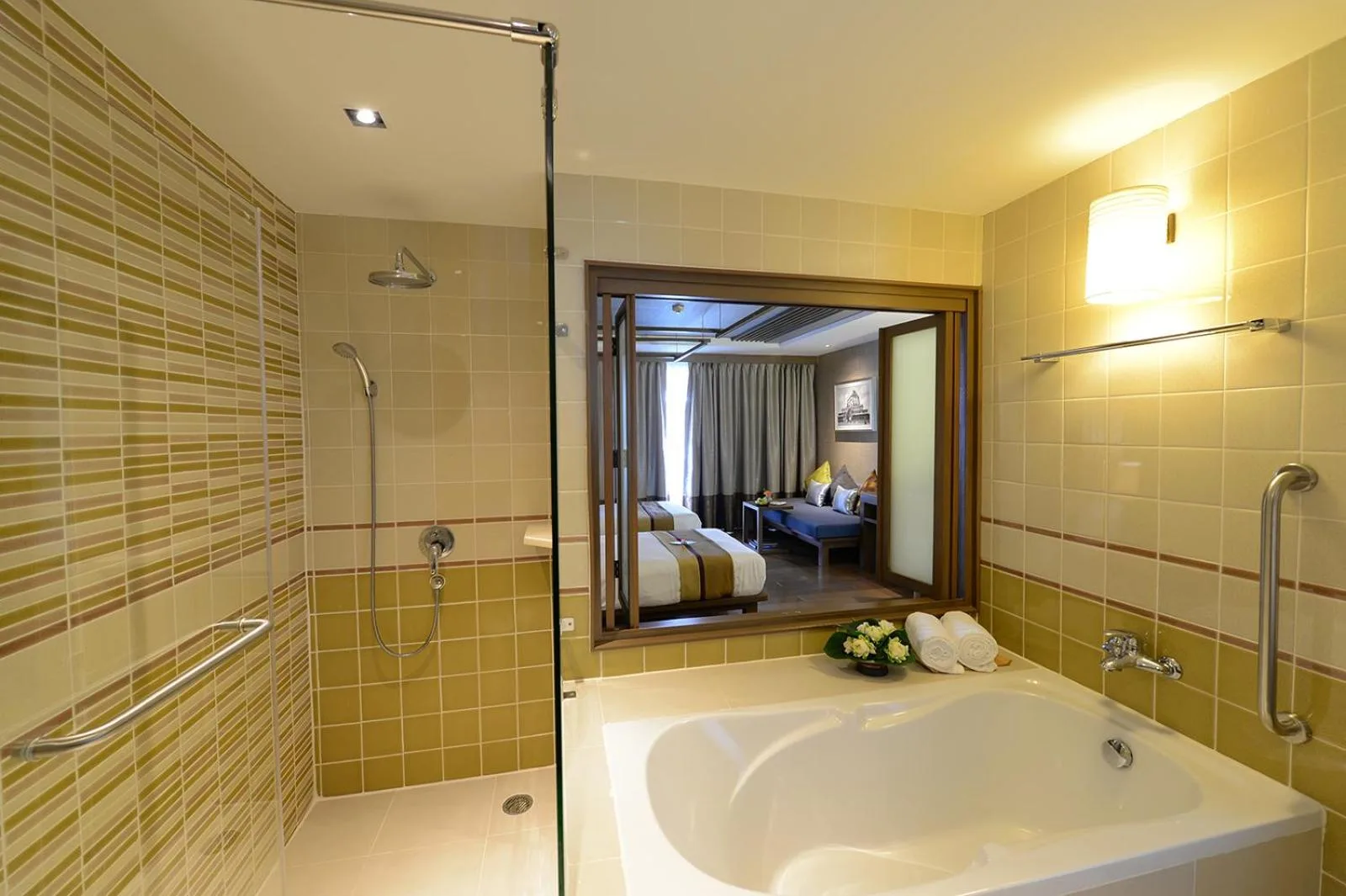 Rarin Jinda Wellness Spa Resort bathroom with modern fixtures