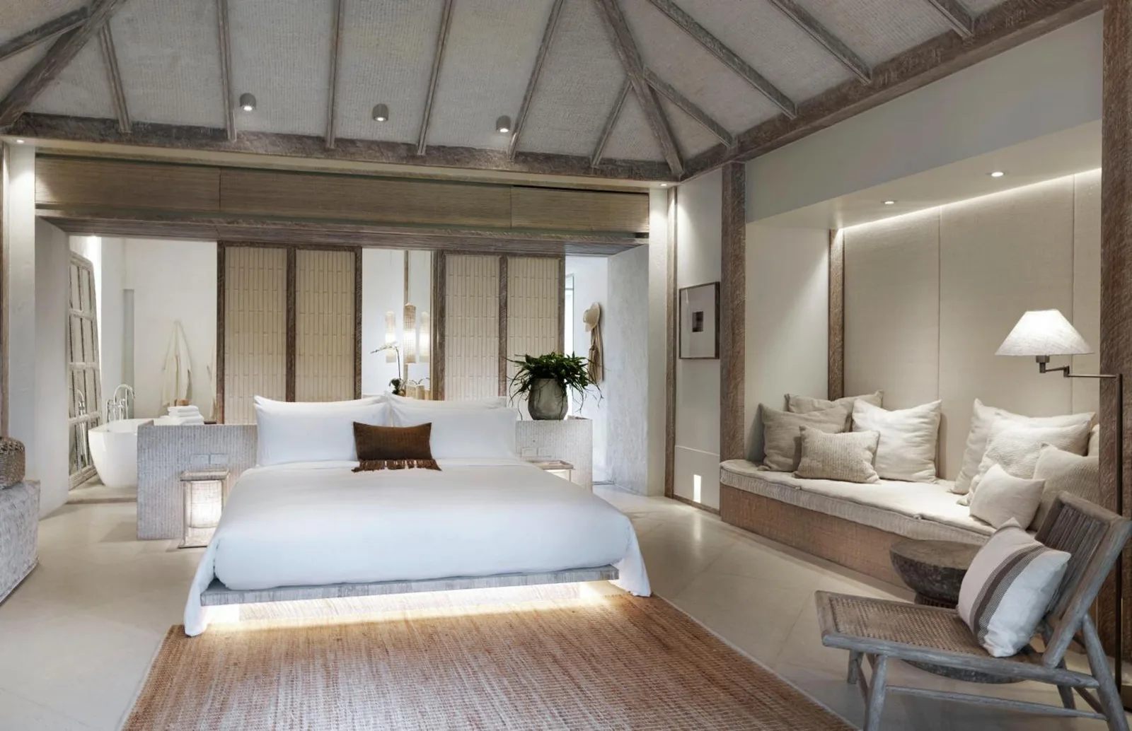 Cozy bedroom at Raya Heritage in Chiang Mai