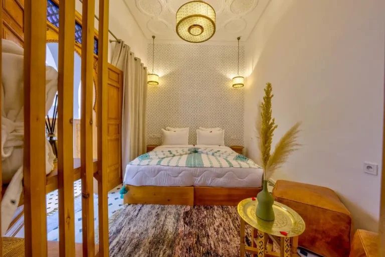 Riad AL-Ghazlan & Spa wunderschön dekoriertes Doppelzimmer