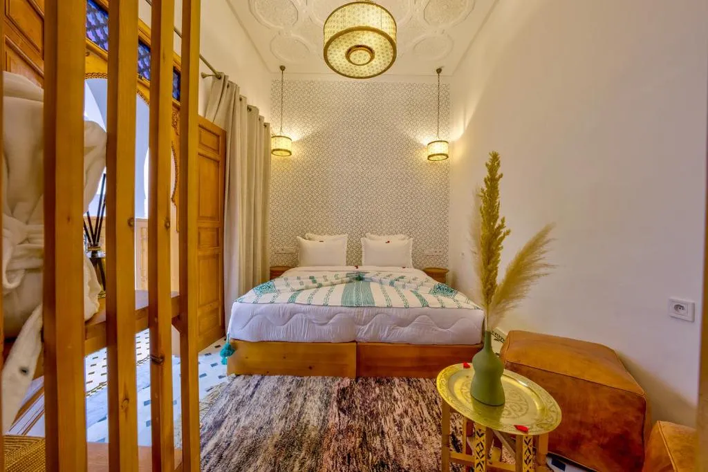 Riad AL-Ghazlan & Spa wunderschön dekoriertes Doppelzimmer