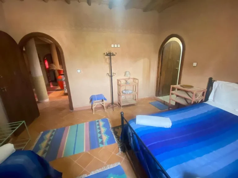 Colorful room at Riad Dar Barbara in Ouarzazate