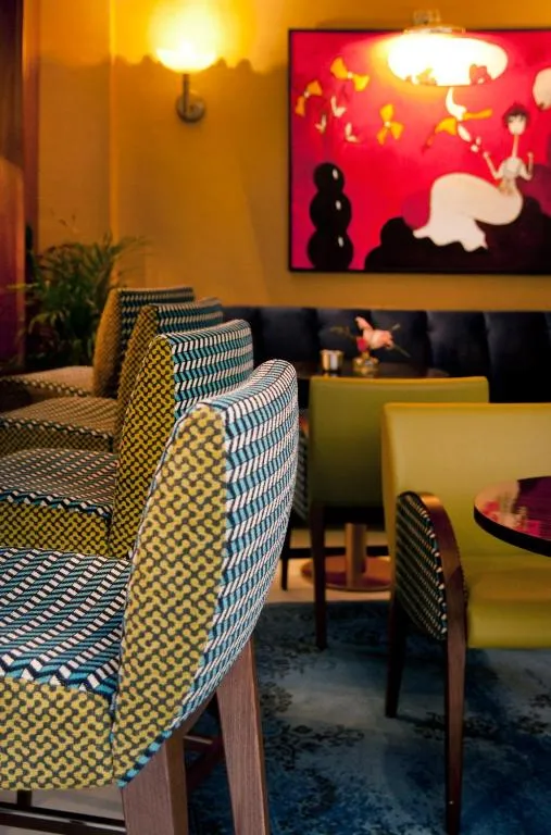 Cozy dining area in Riad Dar Saba, Tangier